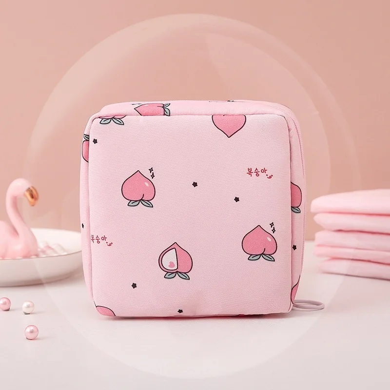 

Girls Sanitary Napkin Storage Bag Portable Cosmetic Lipstick Storage Bag Aunt Towel Monthly Sanitary Napkin Storage Small Bag