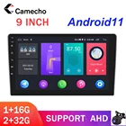 Camecho Android 11 9 дюймов 2 Din Автомобильный мультимедийный видеоплеер Универсальный 2DIN стерео радио GPS для Volkswagen Nissan Hyundai Kia