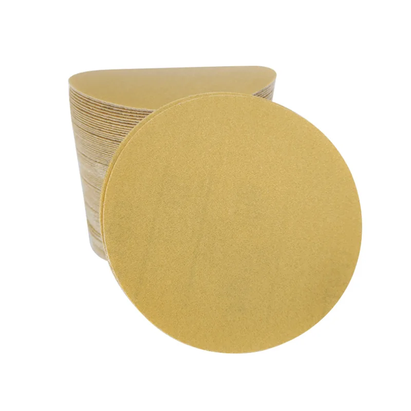 3M 216u 5 Inch Sandpaper 125mm Round Flocking Self-adhesive Back Velvet Pneumatic Sander Putty Grinding