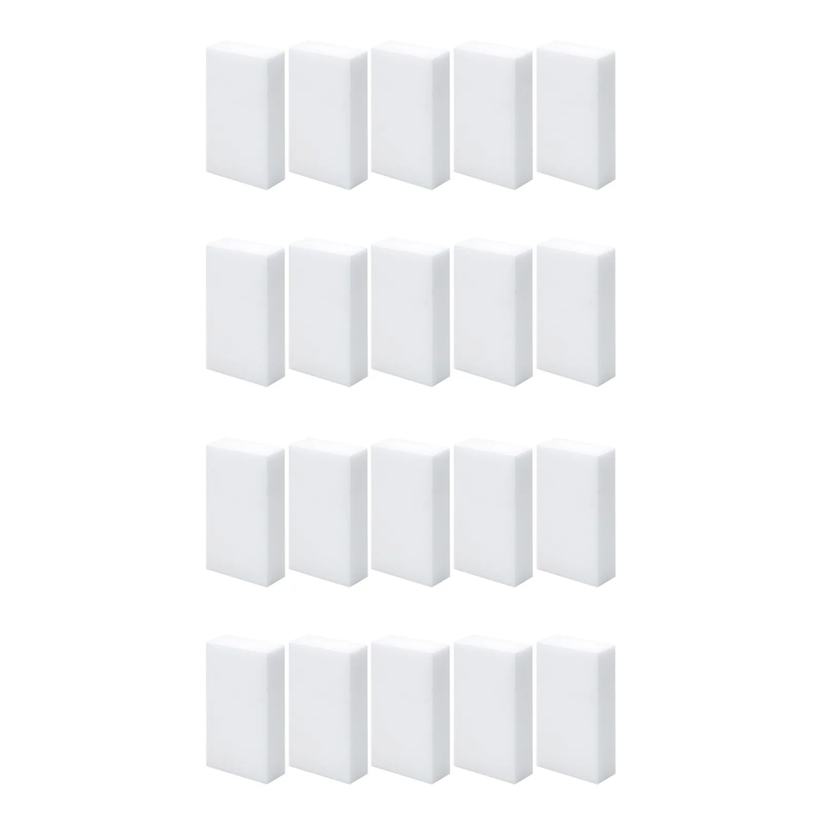 

20pcs/Pack Sponge Magic Sponge Eraser Nano Friction Cleaner Decontamination For Kitchen Office Bathroom Car Wash Sponges Wipe