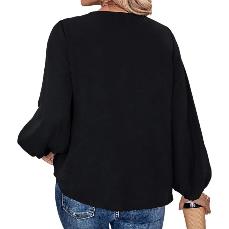 Женская Блузка С Длинным Рукавом В Стиле Ретро Повседневная Рубашка Леопардовым