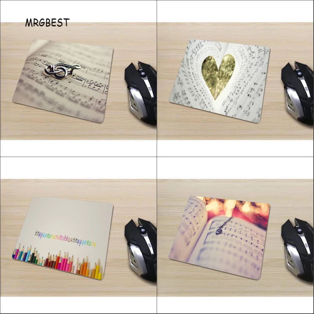 

MRGBEST 220x180mm Small Size Mouse-Pad In Stock Square Beautiful Notes Rubber Pads Using Comfortable and Speed Control Pad