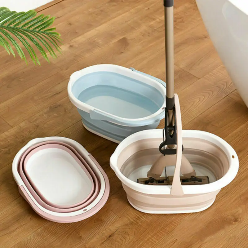 

Новинка, портативное Силиконовое складное ведро для швабры, предметы для дома, Товары для рыбалки на открытом воздухе, пластиковое складное ведро, ручные ведра