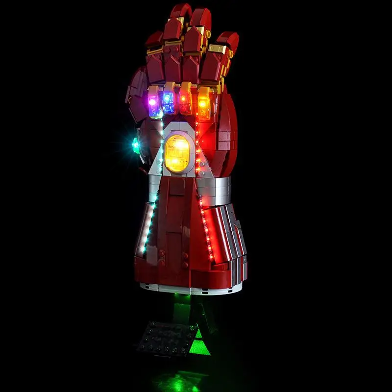 Фото Комплект светодиодного освещения LYBMTWF, совместимый с моделью нано-рукавицы Lego 76223 (не включает модели кирпичей) №1