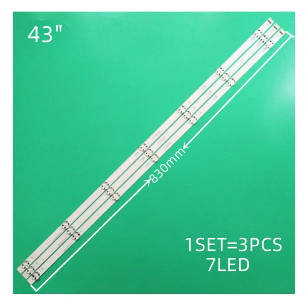 Светодиодная лента для LG 43LK5100 43UJ657V 43LJ624V 43LJ634V 43LJ614V 43LJ5150 43LH515V 43lj61_fhd _ S L LC43490063A