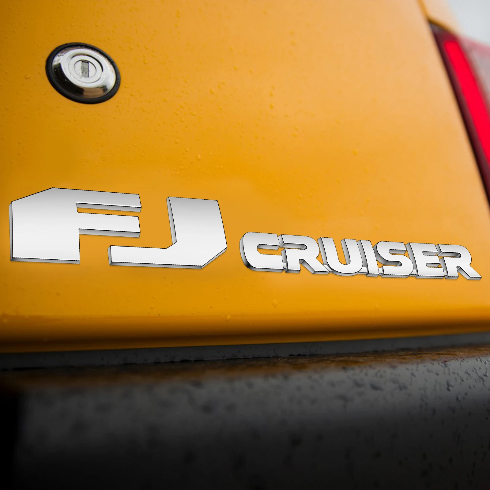 Эмблема заднего багажника FJ CRUISER ярлык с буквами Наклейка для Toyota Cruiser логотип