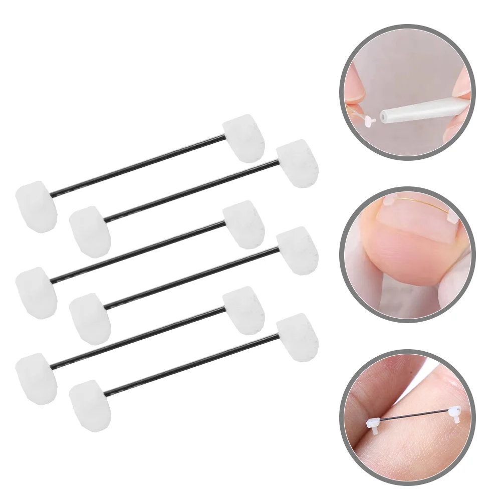 

6pcs Professional Toenail Tools Reusable Toenail Wires Compact Nail Correction Wires