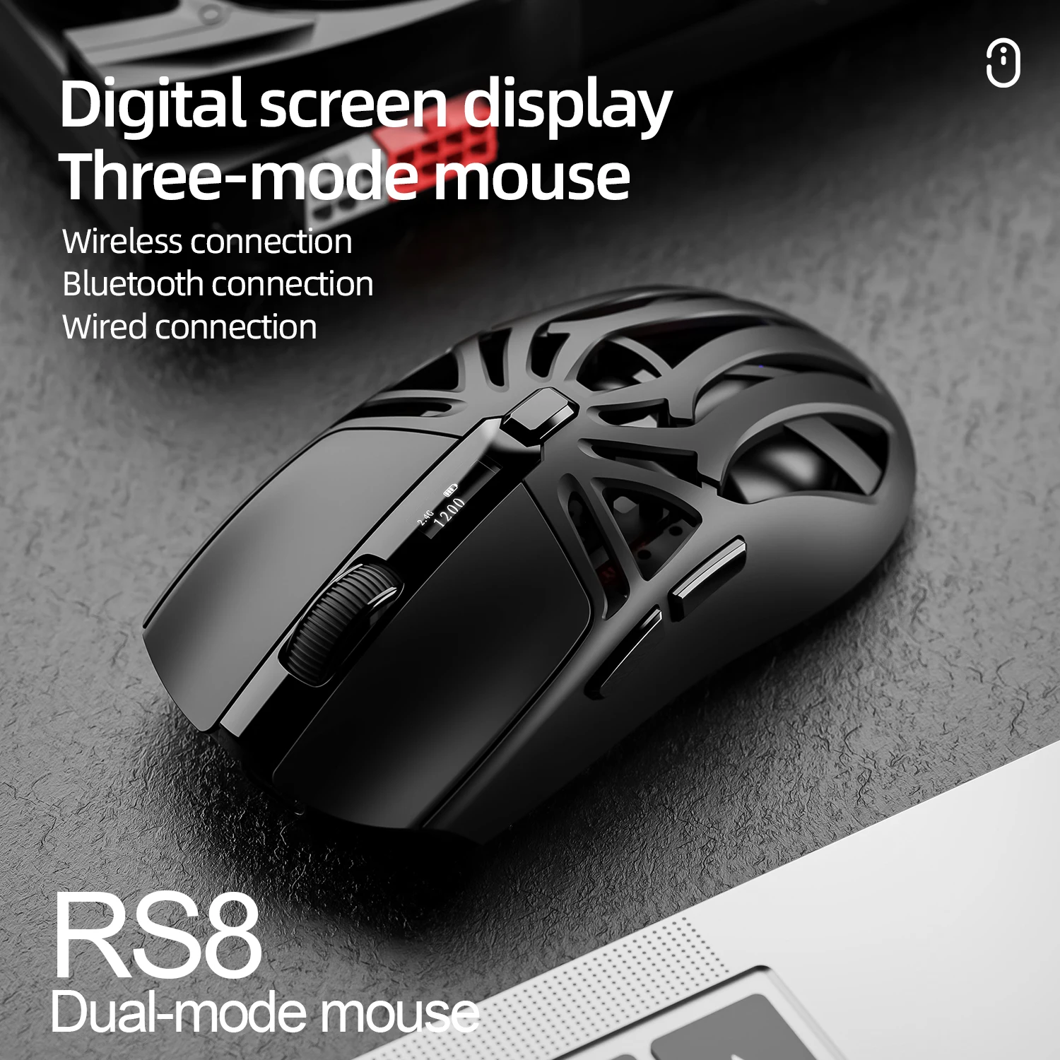 Беспроводная Bluetooth-мышь SMAILWOLF RS8