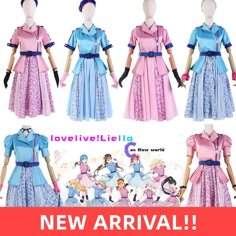 Лидер продаж аниме Lovelive! Полный комплект платья для женщин и девушек Хэллоуина