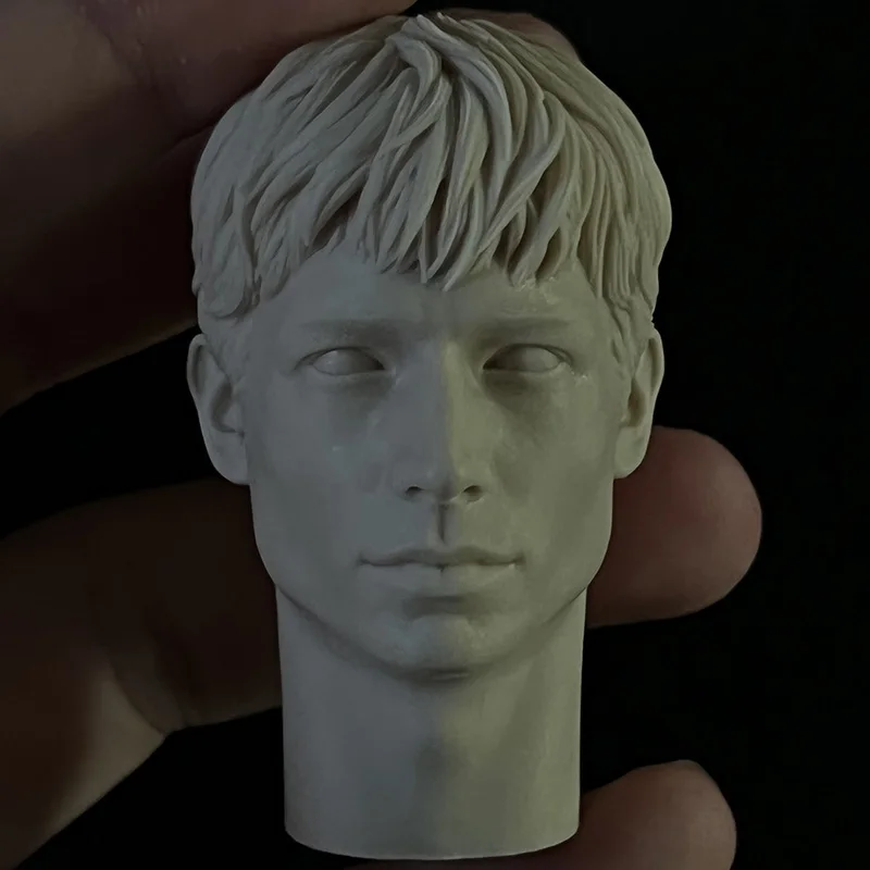 Unpainted 1/6 Scale Male Solider Flash Barry Allen Head Scul