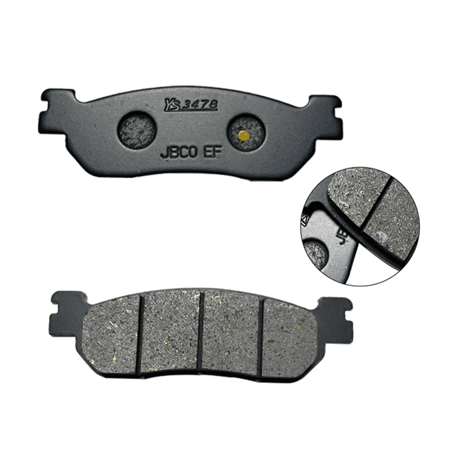 Комплект задних тормозных колодок. Простая установка. Низкий уровень шума.