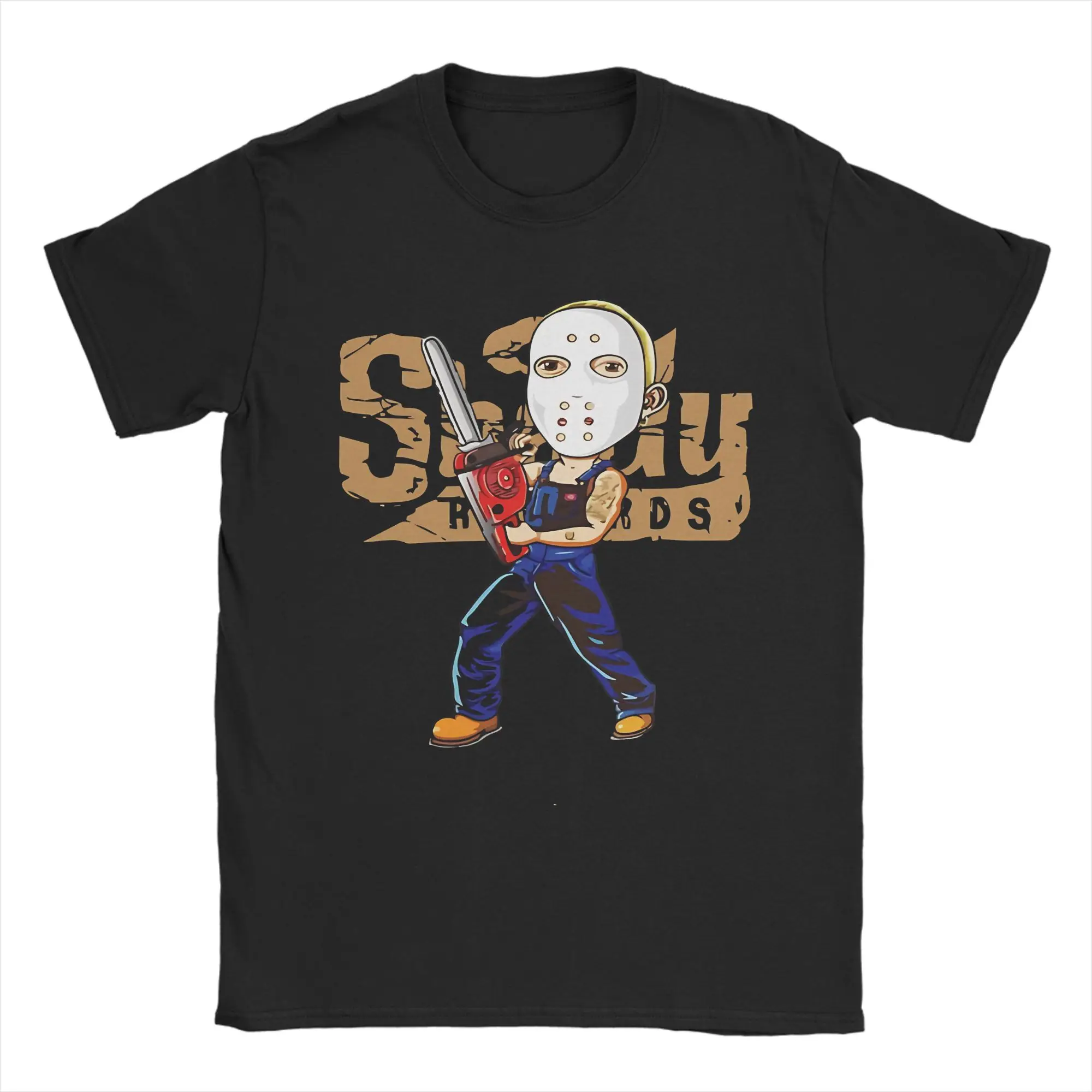 Фото Футболка Eminem E Records Rap Slim Classic Graphic из 100% хлопка для мужчин №4