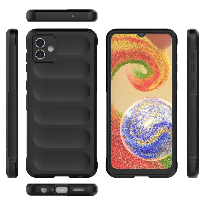 For Samsung Galaxy A04 4G Cover Samsung A04 Case Rubber Shockproof Soft Silicone Protective Bumper For Galaxy A04 Coque 6.5 inch