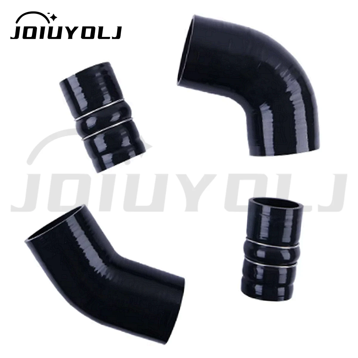 Фото Комплект силиконовых патрубков интеркулера для Chevrolet GMC 6.6L Duramax LLY 2004-2005 №1