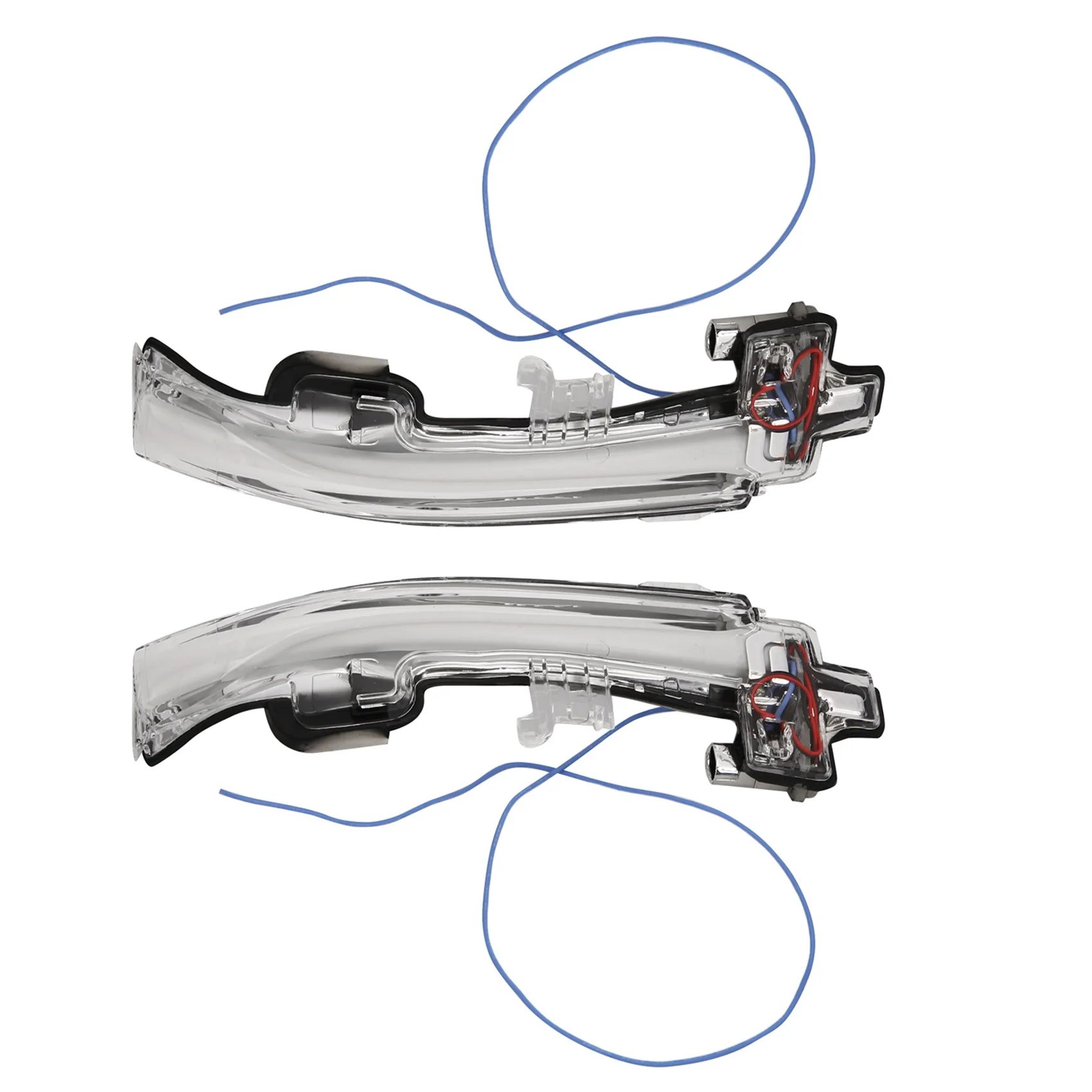 Янтарный и синий светодиодный последовательный динамический поворотник