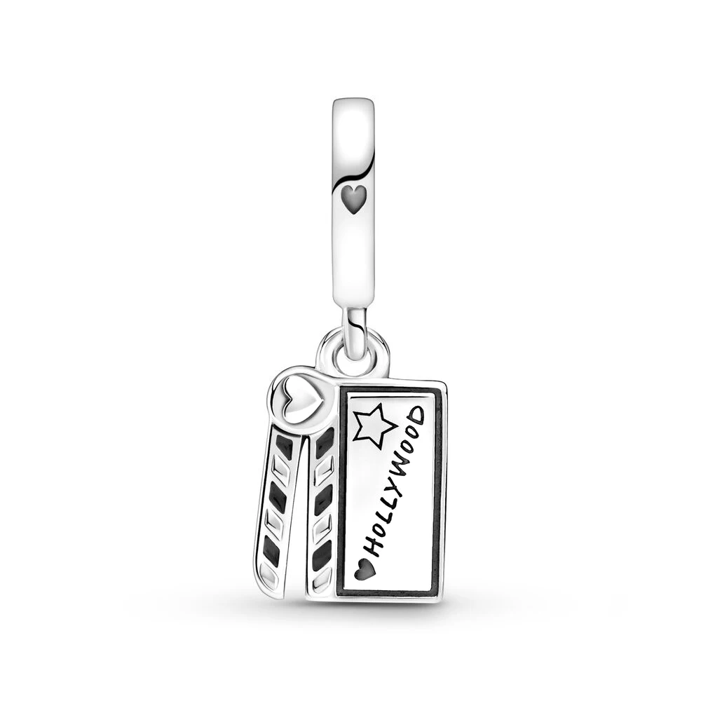 Breloque Pandora en Argent S925 pour Femme, Avion, Film, Clariboard, Tour de Paris, Bijoux, Accessoires, Cadeau Exécutif