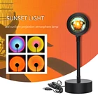 4 в 1, светодиодный RGB-проектор с поворотом на 360 градусов