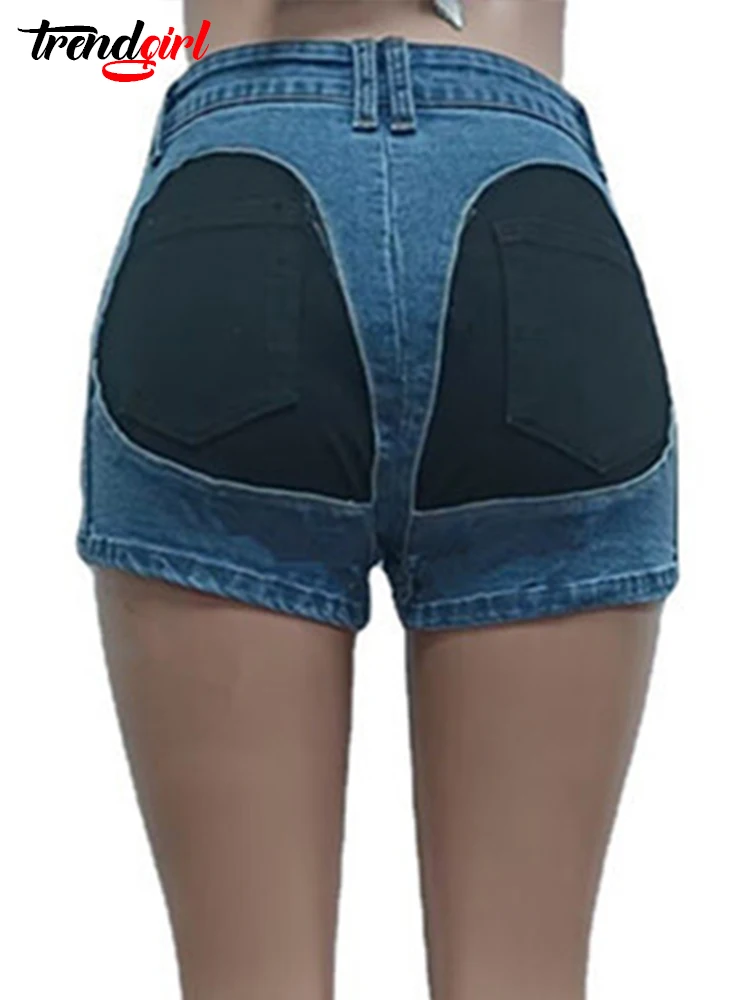 Mlaiscsr винтажные лоскутные эластичные облегающие шорты джинсы женские