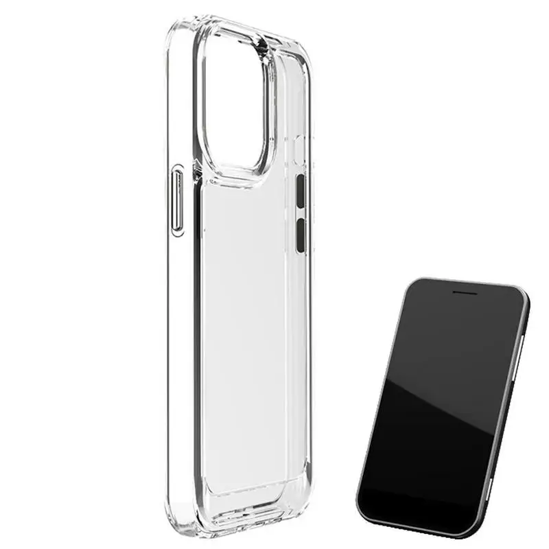 

Upgraded Transparent Shockproof Phone Case For Phone 14 Series Clear Anti-drop Phone Shell Soft TPU Protective Back Cover