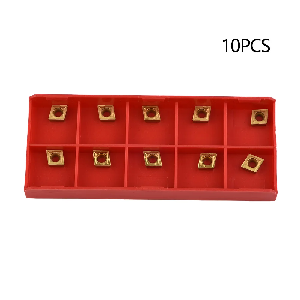 

10pcs CCMT060204-HM YBC251 Inserts For Turning Tool Lathe CNC Carbide Inserts Accessories