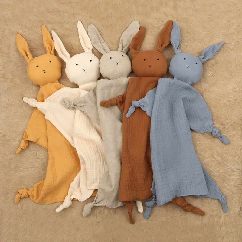 

Мягкие спящие куклы для новорожденных, детская модная игрушка для сна, успокаивающее полотенце, нагрудник