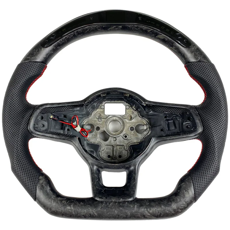 

100% оригинальное рулевое колесо из углеродного волокна на заказ для VW Volkswagen Golf 8 R-Line GTI