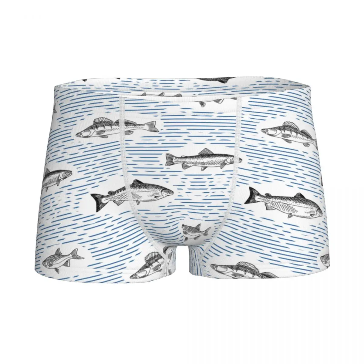 

Fish Sea Animal Children Boys Underwear Cotton Boxer Brief Panties Print Teenager Boxer Fashion Underpants Briefs