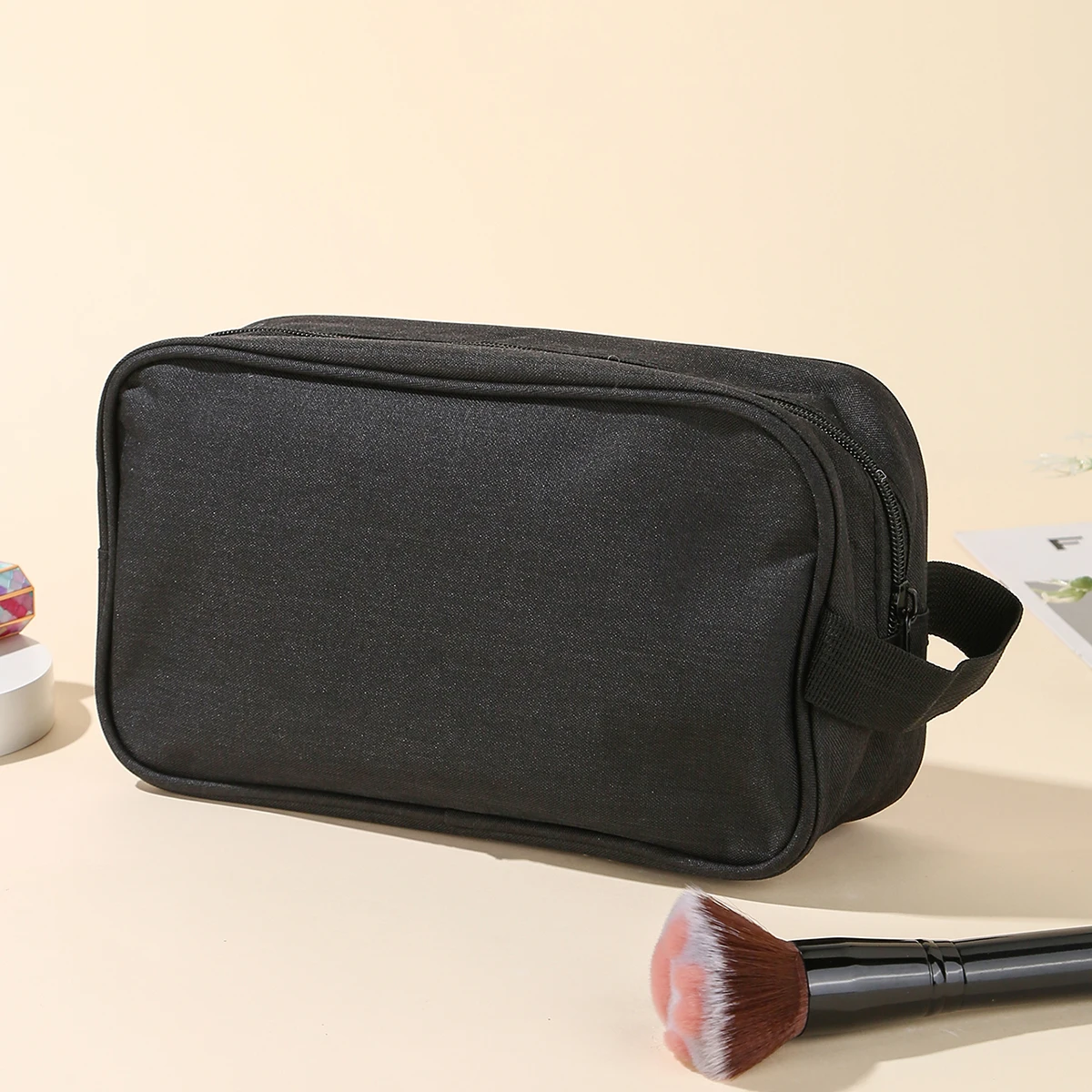 

Дорожная сумка из ткани Оксфорд для туалетных принадлежностей, водонепроницаемый мужской чехол для туалетных принадлежностей, сумка для хранения