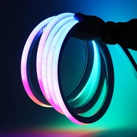 dc12v24v magic color programmable led neon rope tube light silica gel soft lamp flexible silicone led strip ip67 waterproof