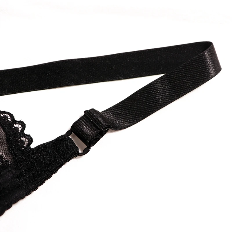 Женское бюстье Beauwear с кружевной оправой и регулируемыми бретелями хлопковый