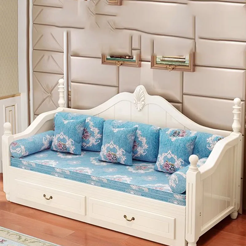 Диван с высокой спинкой большой деревянный расслабляющий двойной человеческий