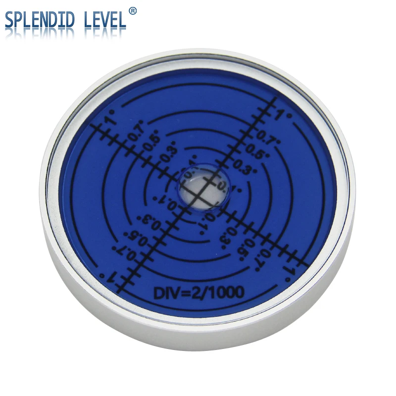 

Built-in scale line universal level 60 * 10mm magnetic high-precision 6-point horizontal bubble
