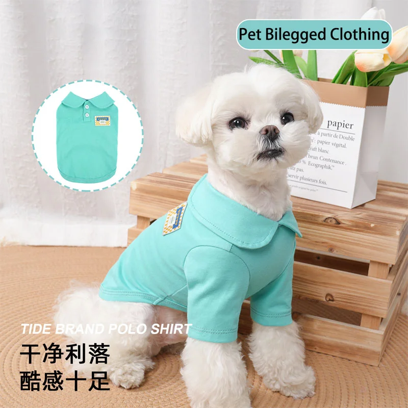 

Одежда для домашних питомцев, летняя повседневная одежда для кошек, корги, Тедди, одежда для маленьких и средних собак