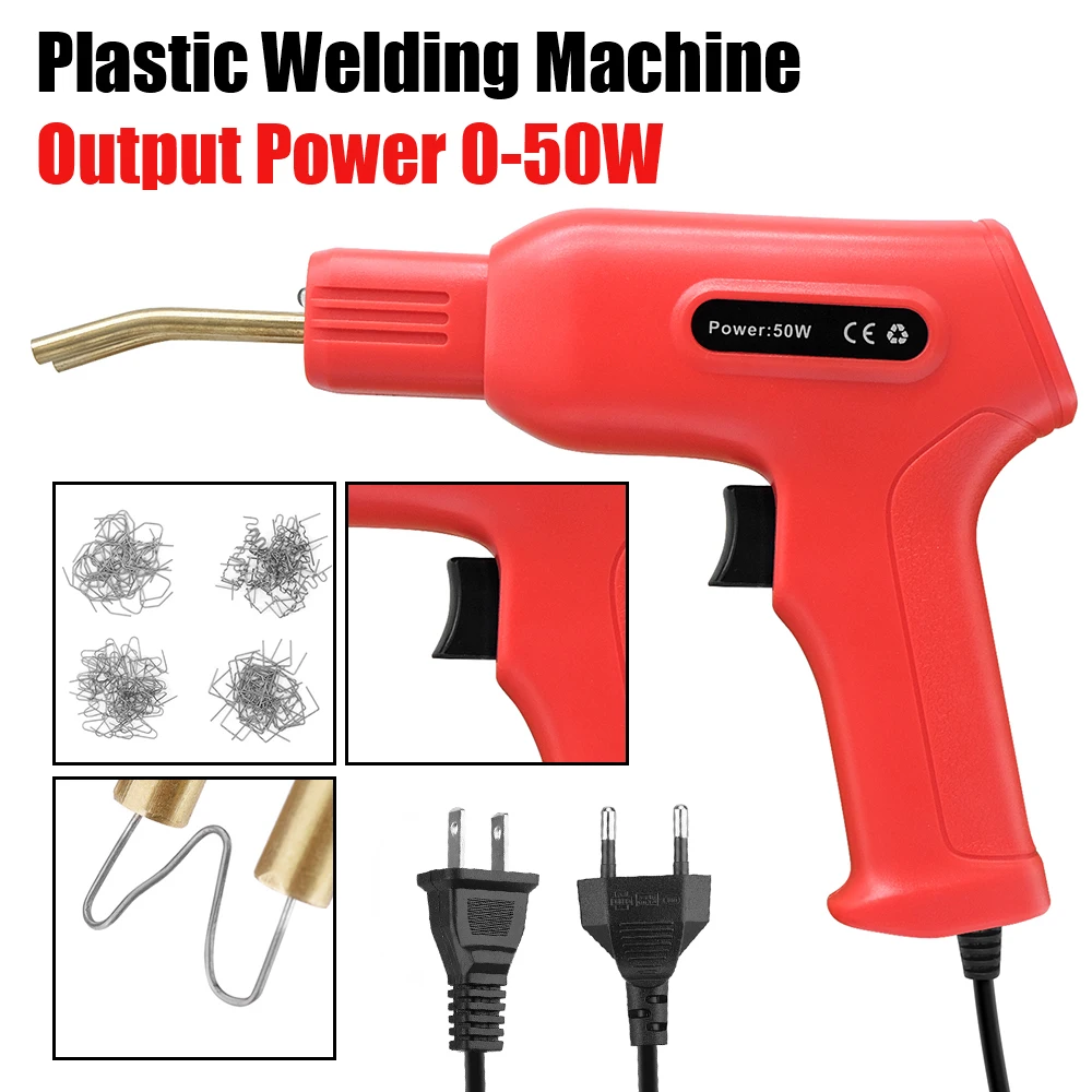 

Welding Equipment Plastic Welder Handy Hot Staplers Machine PVC Plastic Repairing Machine Car Bumper Repair Garage Tools