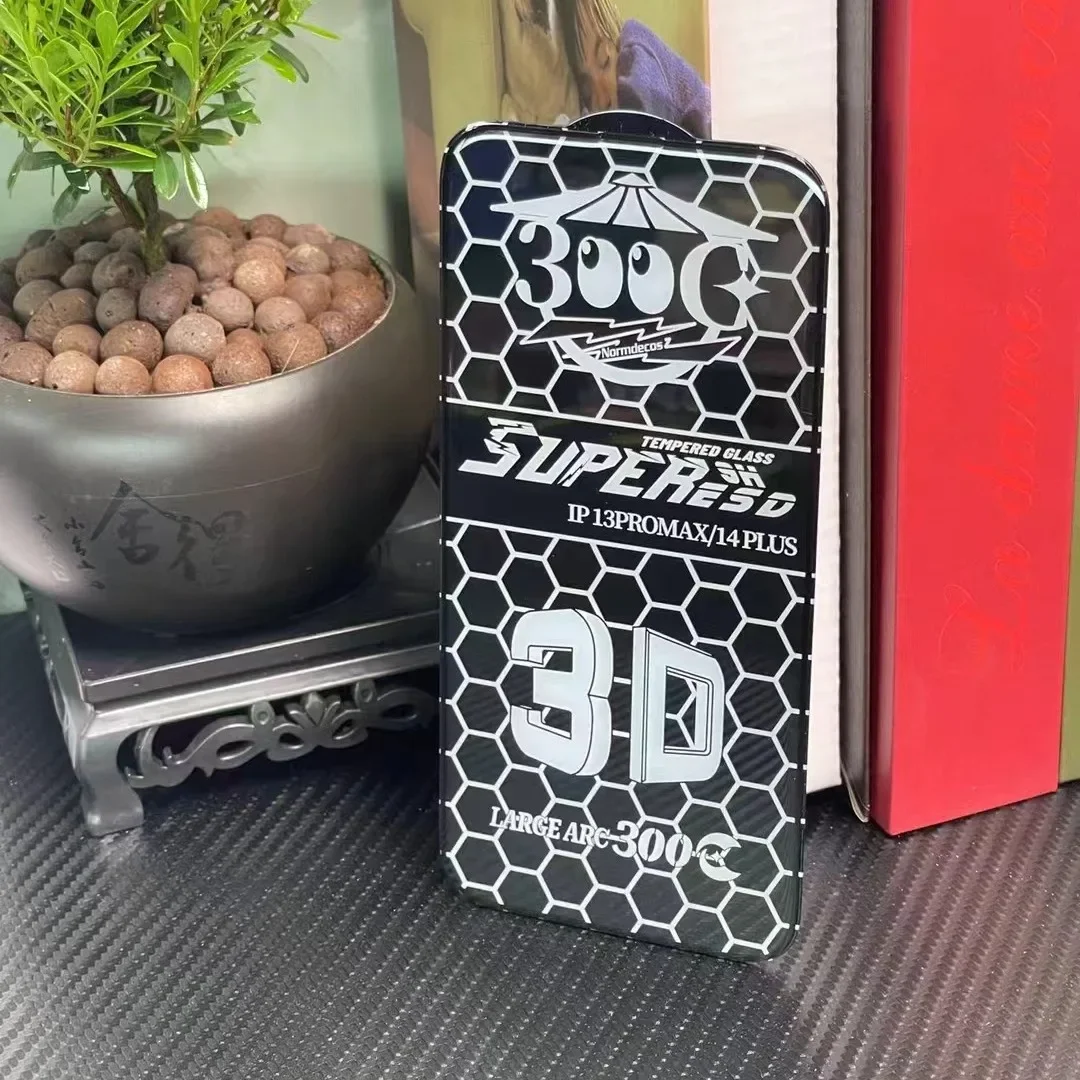 Ультрабольшая 3D полноэкранная защитная пленка Apple 16Pro 300C для iPhone 13 Max и 14 прочная