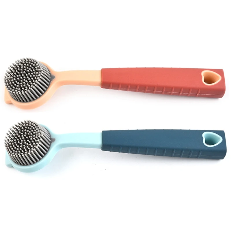 

Щетка для чистки кастрюль с длинной ручкой