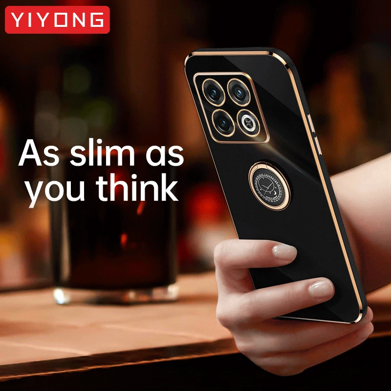 OnePlus10 Pro Чехол YIYONG с покрытием из силикона ТПУ для OnePlus 10 9 9R One Plus 9RT OnePlus9 чехол