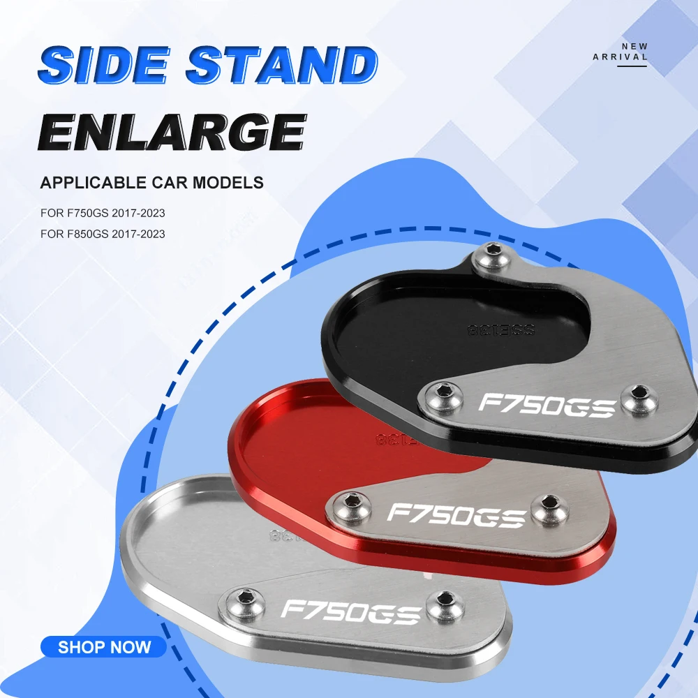 

Side Stand Enlarge FOR BMW F750GS F850GS 2017 2018 2019 2020 2021 2022 2023 CNC Aluminium Kickstand Motorcycle Accessories Parts