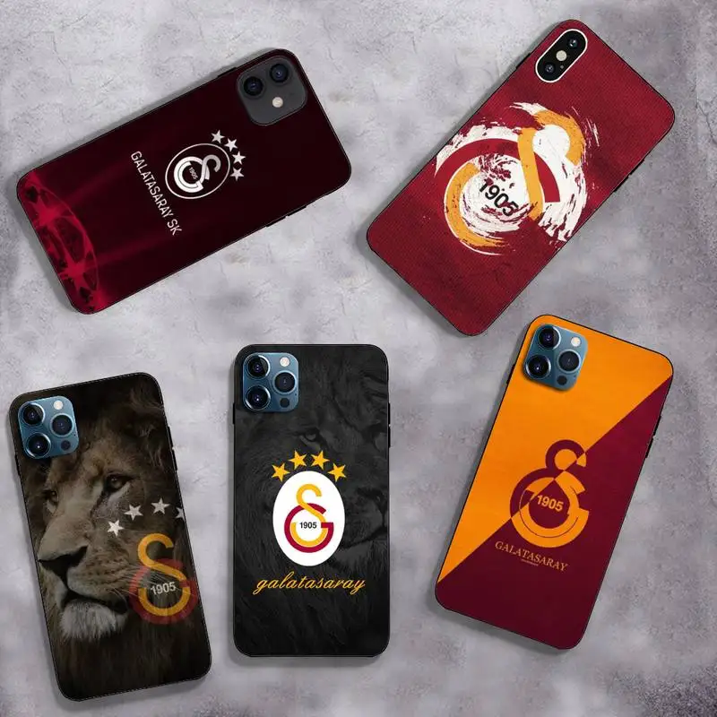 

Turkey Galatasaray Phone Case Fundas Shell Cover For Iphone 6 6s 7 8 Plus Xr X Xs 11 12 13 Mini Pro Max