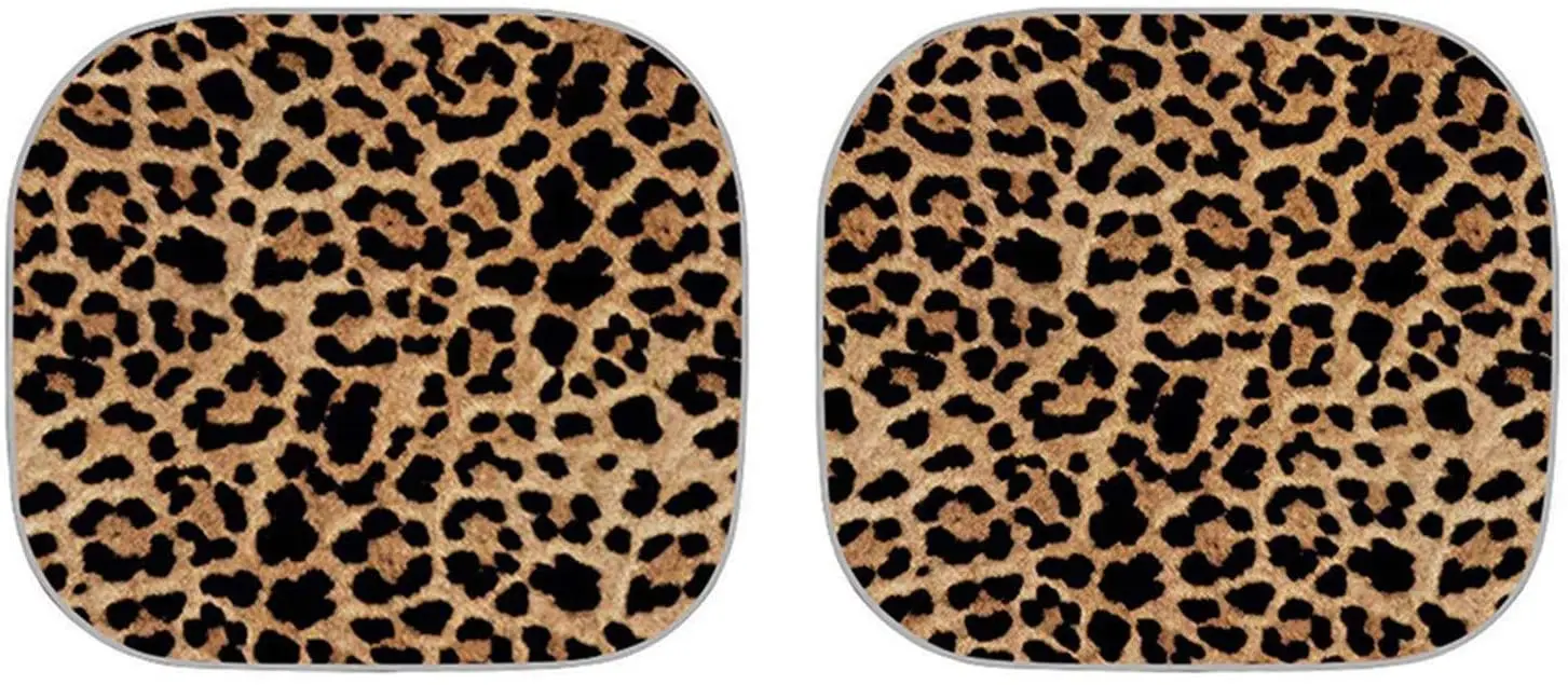 

ZFRXIGN Cheetah Car Front Window Sunvisor for Women Windshield Sun Shade for SUV Trucks Van Sun Visor to Keeps Your Vehicle Cool
