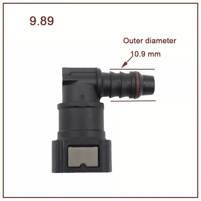 

Резиновый соединитель для автомобильного топливного шланга 7,89/9,89/11,80, соединитель для топливной линии, быстроразъемный соединитель, соединитель для масляной линии, аксессуары