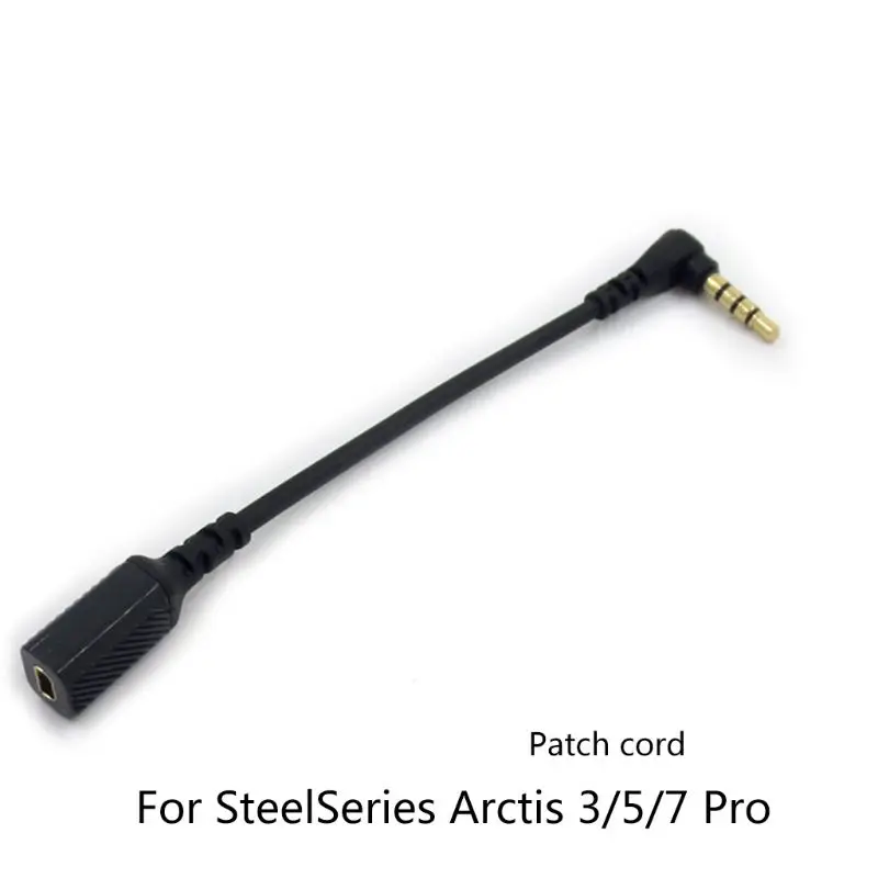

Адаптер для игровой гарнитуры Arctis 3 5 7 Pro, адаптер для ремонта стальной серии, провода частей без содержания кислорода, медные провода