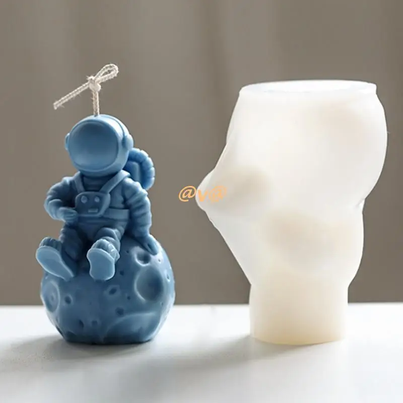 

Moon Traveler Mold Resin Epoxy Crafts DIY Ornament Jewelry Candles Making Tool