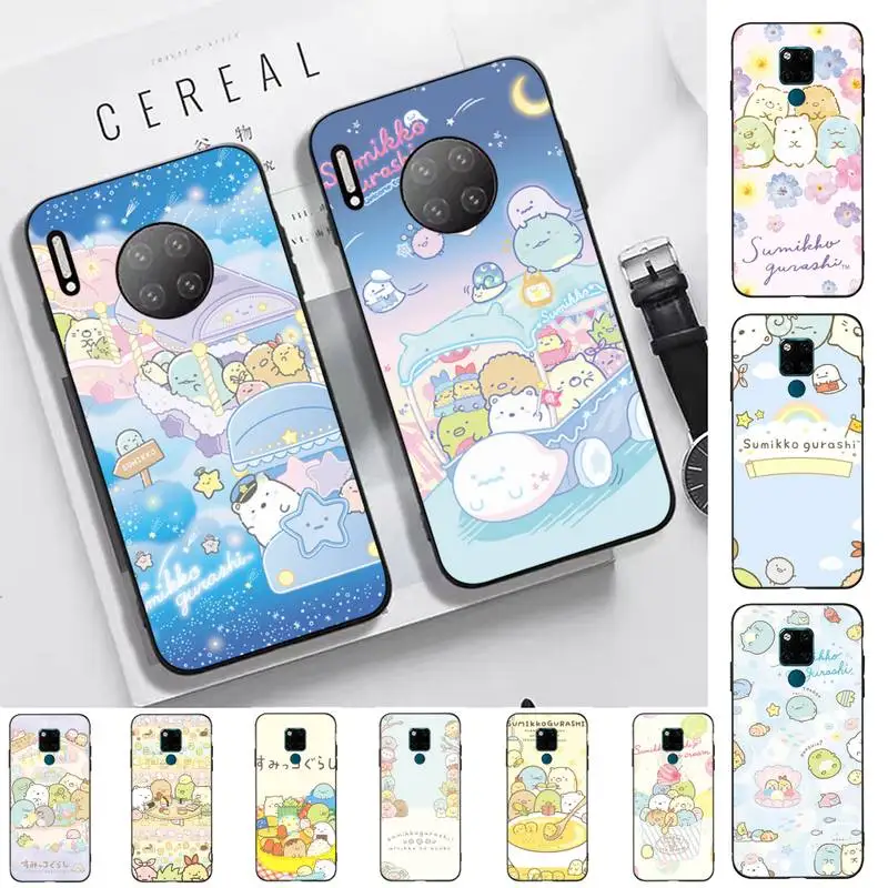 

Sumikko Gurashi Phone Case For Huawei Mate 10 20 30 40 50 lite pro Nova 3 3i 5 6 SE 7 pro 7SE