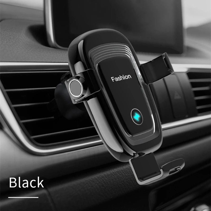 

Автомобильное беспроводное зарядное устройство S19, 15 Вт, автомобильный держатель для телефона с креплением на решетку воздуховода для IPhone 14...