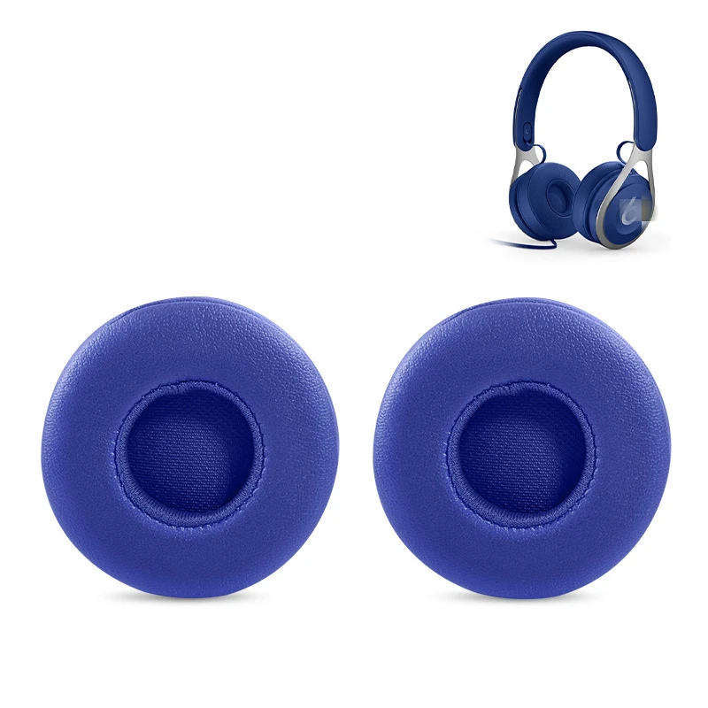 

HYX 1 Pair for Beats EP Wired Headset Earphones Sponge Earmuffs Double-sided Rubber Case Replacement Accessories Leather Earpads