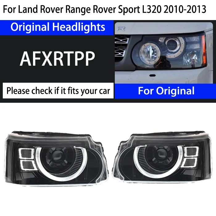 

Автомобильная светодиодная фара для Land Rover Range Rover Sport L320 2010 2011 2012 2013, передняя фара в сборе, автомобильные аксессуары