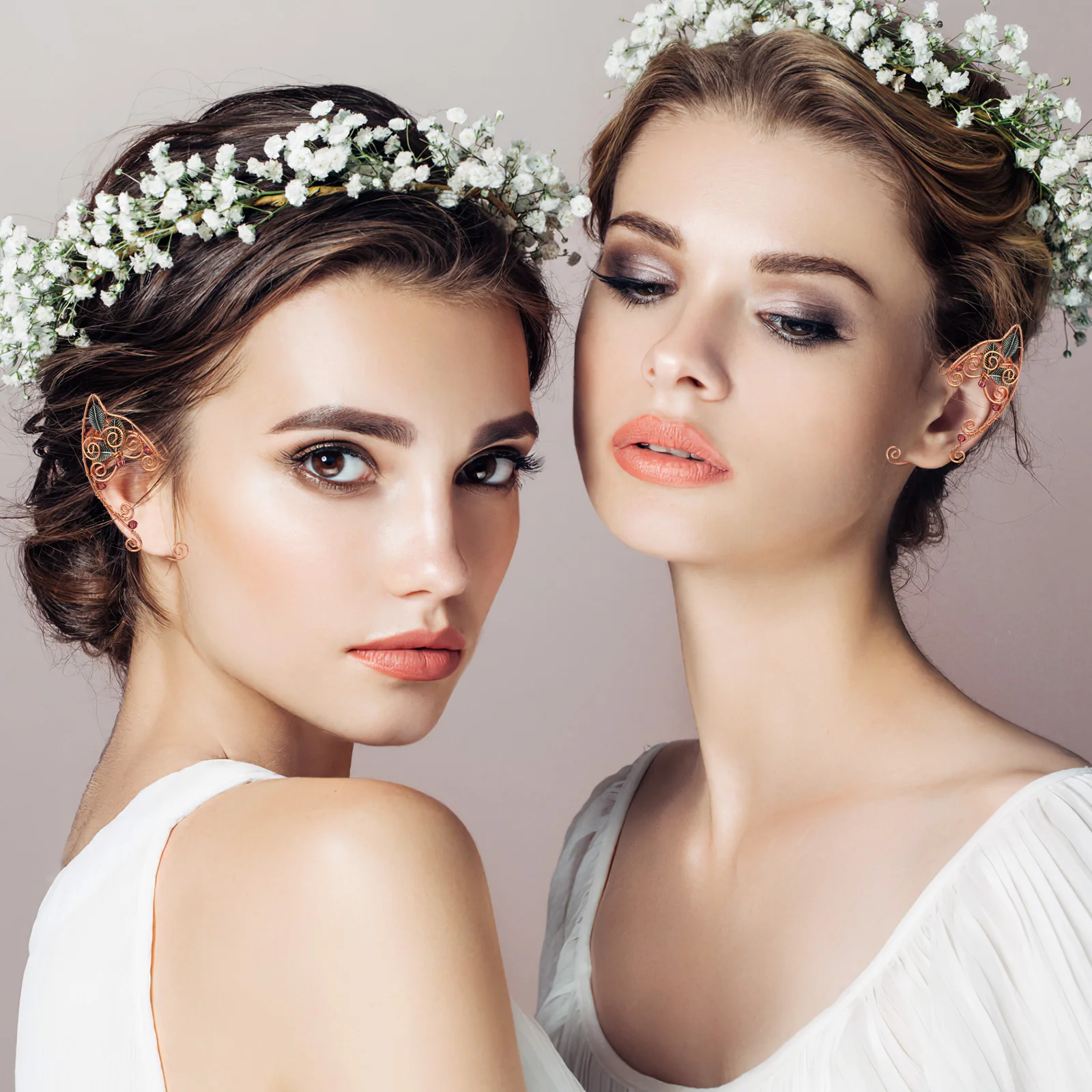 Аксессуары для ушей эльфа серьги Эльфийские уши женщин манжеты костюмы феи на