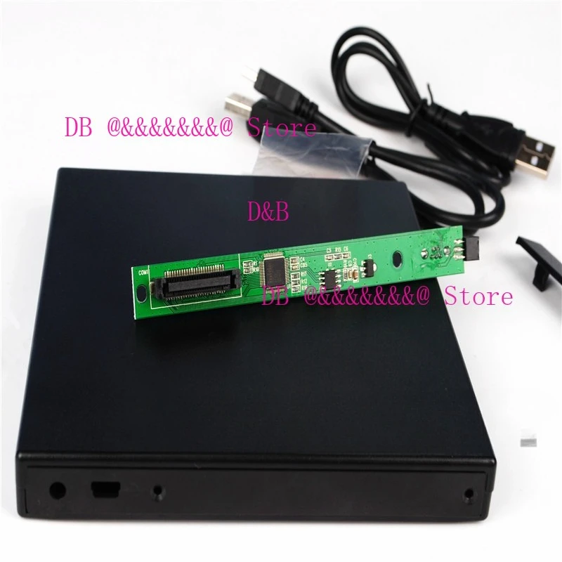 Фото Внешний корпус для DVD/CD-ROM привода Heretom 12,7 мм USB 2.0, IDE PATA в SATA, для ноутбуков и ПК №3