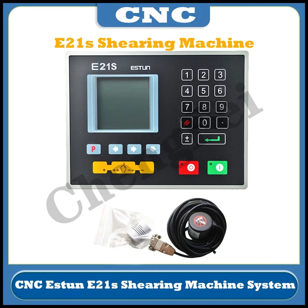 The Latest CNC Estun E21s Shearing Machine Cnc System Cnc Motion Controller Digital Display Control Panel E21 Cnc System Encoder